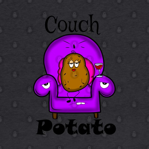Couch Potato (Tater) by DitzyDonutsDesigns